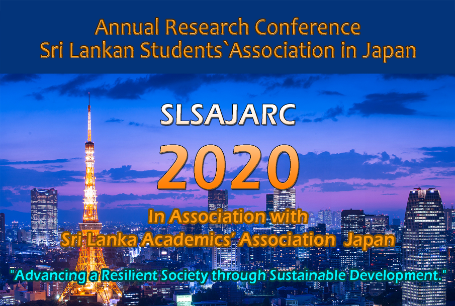 Adam-i to be the main sponsor of SLSAJ Annual Research Conference for the 5th consecutive time. Adam-i to be the main sponsor of SLSAJ Annual Research Conference for the 5th consecutive time.